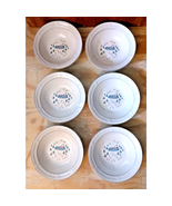 Home Sweet Home by Sango Tulips House Trees Rim Cereal Soup Bowls 1987 6... - $28.96 CAD