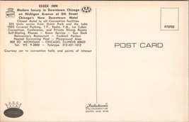 Essex Inn Chicago IL Postcard PC434 - $4.99