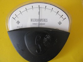 Vintage Mètre Parker 500-0-500 Ua - £20.48 GBP