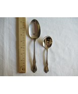 Oneida Arbor Rose Flatware Stainless Silverware: Serving &amp; Sugar Spoon U... - $176.60 MXN