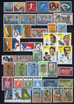 Sports Stamp Collection MNH Baseball Hockey Boxing Fencing ZAYIX 0524S0019 - $16.50
