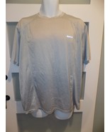 Reebok Gray Athletic Training Running SS Tee - Reflective at Night Size ... - $19.00