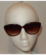 Steve Madden Women&#39;s Sunglasses Brown Animal Print Cat Eye gradient UVA - $14.80