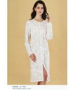 Nightdress Open Woman Long Sleeve Cotton Jersey Linclalor 73223 - £29.90 GBP