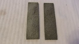 Pair of Resin HO Scale Gray Gravel Loads for Athearn and others 4.375&quot; x 1.25&quot; - $28.50