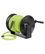 Flexzilla Manual Air Hose Reel Open Face Fixed Heavy-Duty 3/8&quot; x 100&#39; - $204.14