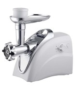 Brentwood MG-400W Electric Meat Grinder Sausage Stuffer White - $108.53 CAD