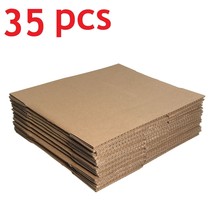 35 6x4x4 Cardboard Corrugated Paper Shipping Mailing Boxes Small Packing... - £18.80 GBP
