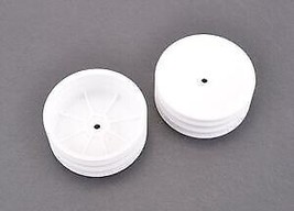 Schumacher U4496 Wheel; Hex Front - White - 4wd - pr - $6.49