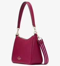 Kate Spade Rosie Shoulder Bag Purple Leather KF086 Raspberry NWT $399 Retail - £109.82 GBP