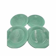 Homer Laughlin Fiestaware Turquoise Dinner Plates 10 Inches Set of Four - $17.71