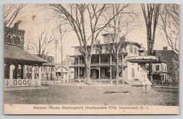 Hackensack NJ Mansion House Washington&#39;s Headquarters 1908 Postcard S22 - £10.12 GBP