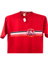 VTG NWT Velva Sheen USA 1984 Los Angeles Olympics Single Stitch T Shirt ... - £236.66 GBP