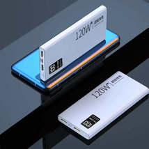 120W PD Fast Charging Power Bank 30000mAh - Portable Phone External Battery Char - £15.71 GBP+