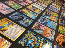 Pokemon Card Lot 100 Official Tcg Cards Ultra Rare Included Ex Gx V Mega + Holos - £28.08 GBP