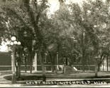 RPPC Litchfield Minnestota MN 1940s Court House UNP Postcard - £16.40 GBP