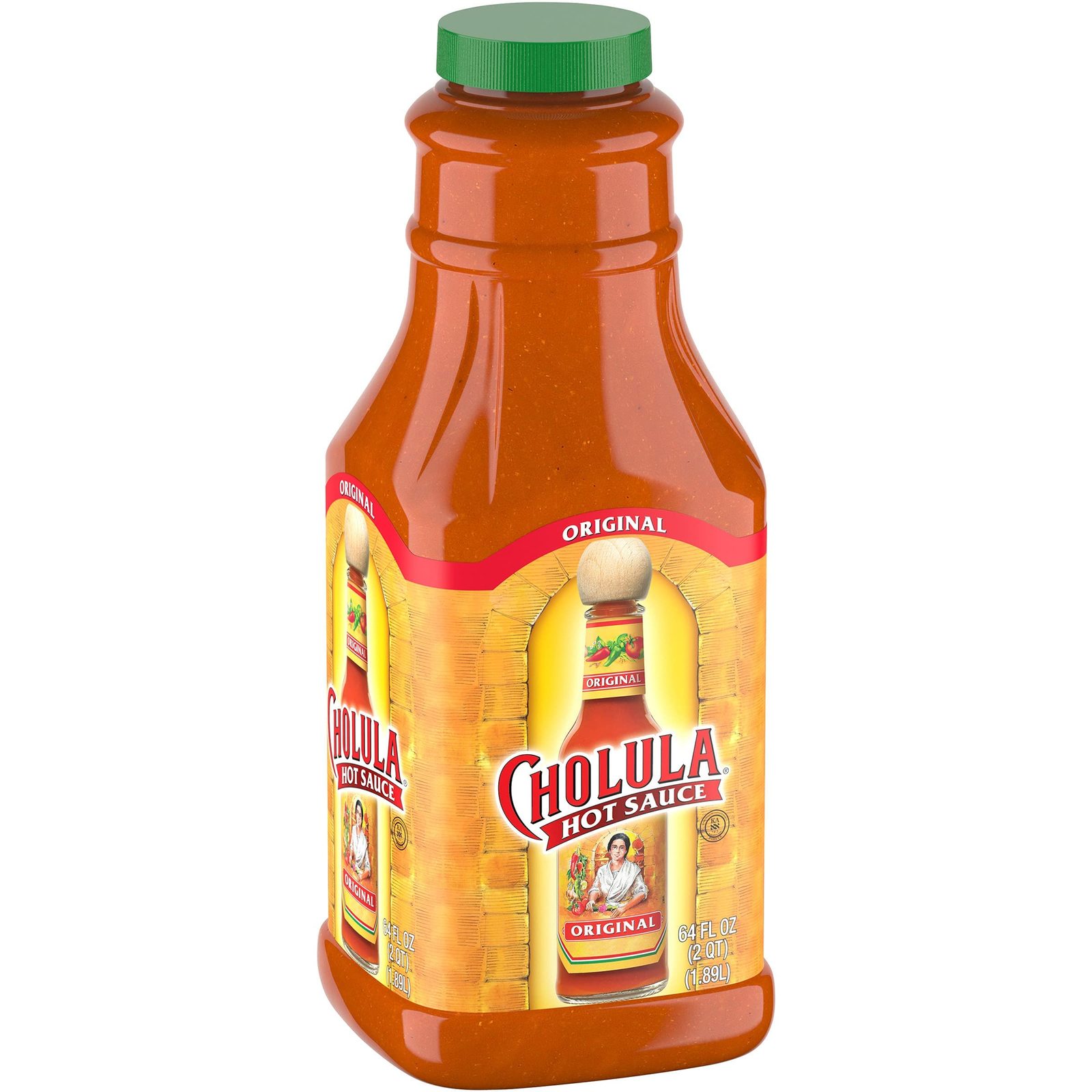 Cholula Original Hot Sauce, 64 fl oz - One 64 Fluid Ounce Bulk Container of Hot  - $31.00