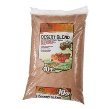 Zilla Desert Blend Ground English Walnut Shells Reptile Bedding 10 Quarts - £61.47 GBP