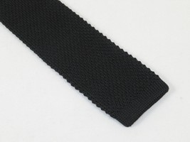 Men's Vitorofolo Italy Slim Tie Woven Fabric Fashionable RS-1 Black image 3