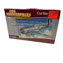 Vintage Monogram 1:72 5014 Curtiss P-36A Mini Masterpiece Plane Model Sealed - $16.82
