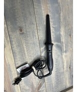 Sultra Bombshell Black Tapered Rod Wand Curling Iron VGUC! Clipless - £23.29 GBP