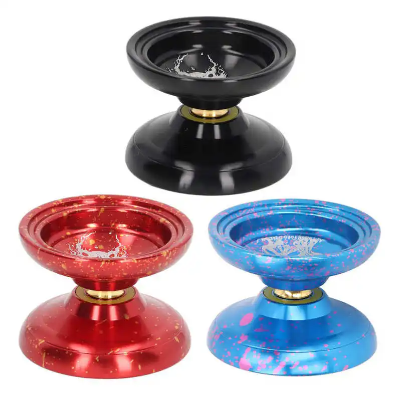 Children Yoyo Ball Unresponsive Aluminum Alloy Stability Advanced Yoyo with 3pcs - £16.35 GBP