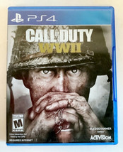 Call of Duty: WWII  Sony PlayStation 4 PS4 Video Game DISC ONLY cod fps - £13.34 GBP