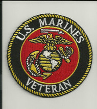 Usmc Marine Corps Veteran Ega 3&quot; Embroidered Military Patch - £23.52 GBP