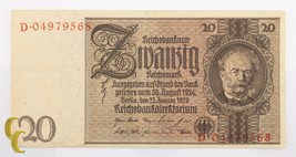 1929 Germany 20 Mark (XF Extremely Fine Plus Condition - £40.00 GBP
