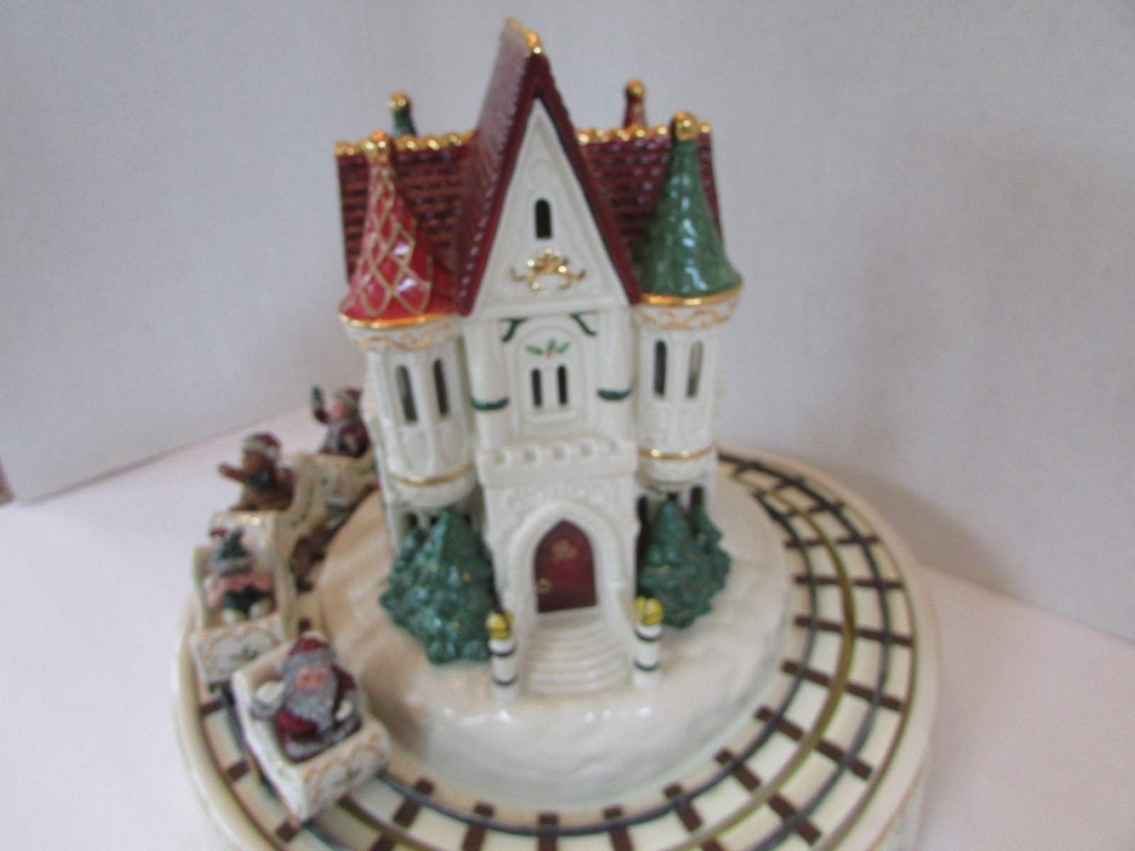 Lenox Holiday Musical  Roller Coaster Animated Tabletop Decor Item image 10