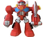 Playskool Action Figure Heroes Transformers Rescue Bots Heatwave Fire Bo... - $17.73