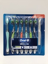7-pack Oral-B CrossAction Advanced Regular Toothbrush Max Clean Soft Bristles - £11.87 GBP