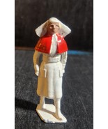 BRITAINS TOY SOLDIERS VINTAGE 1930s NURSE NIGHTENGALE UNIFORM METAL 54mm - $17.82