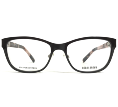 Bobbi Brown Eyeglasses Frames THE KYLIE QVG Black Pink Tortoise Silver 51-16-135 - £14.58 GBP