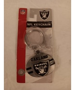 Siskiyou Buckle Co 2003 NFL Pewter Keychain Oval With Split Ring Oakland... - £7.85 GBP