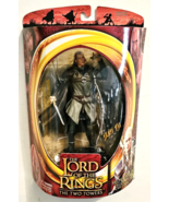 THE LORD OF THE RINGS THE TWO TOWERS HELM&#39;S DEEP LEGOLAS ACTION FIGURE - $343.63 MXN