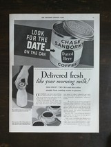 Vintage 1932 Chase &amp; Sanborn Coffee Full Page Original Ad 424 - $6.92