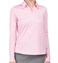 Nwt Ladies Belyn Key Petal Pink Glacier Long Sleeve Golf Shirt S M L &amp; Xxl - £35.39 GBP