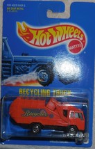 1992 Hot Wheels Collector #143 &quot;Recycling Truck&quot; On Sealed Card - £3.93 GBP