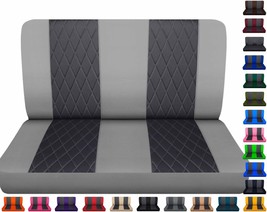 Truck seat covers fits 1961-1986 Chevy C/K 10/20 Front Bench with diamon... - $99.99
