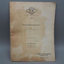 Vintage Altura &amp; N Automoción Automobile Reproducciones Catálogo 1984 - $41.42