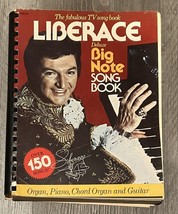 Liberace: The Fabulous TV Songbook OVER 150 SONGS! 1977 BIG NOTE SONG BOOK - $9.45