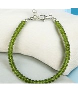 Peridot Green Color Bracelet for Women, Girls, - $62.75