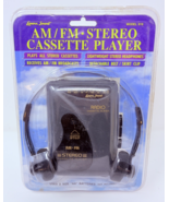 Lennox Sound AM/FM Radio Stereo Cassette Tape Player w/ Headphones New - $29.99