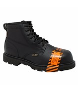 1587L AdTec Black, 6&#39;&#39; (Non-Metallic Toe) Men&#39;s Work Leather Boot ◉ - $1,305.70 MXN