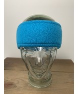 Vintage Turtle Fur Fleece Head Band Retro Teal Vermont Made In USA Excel... - €17,15 EUR