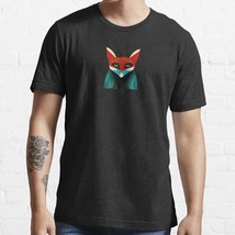  Red - Turquoise And Black Colored Men&#39;s Black Cotton T-Shirt - $20.99