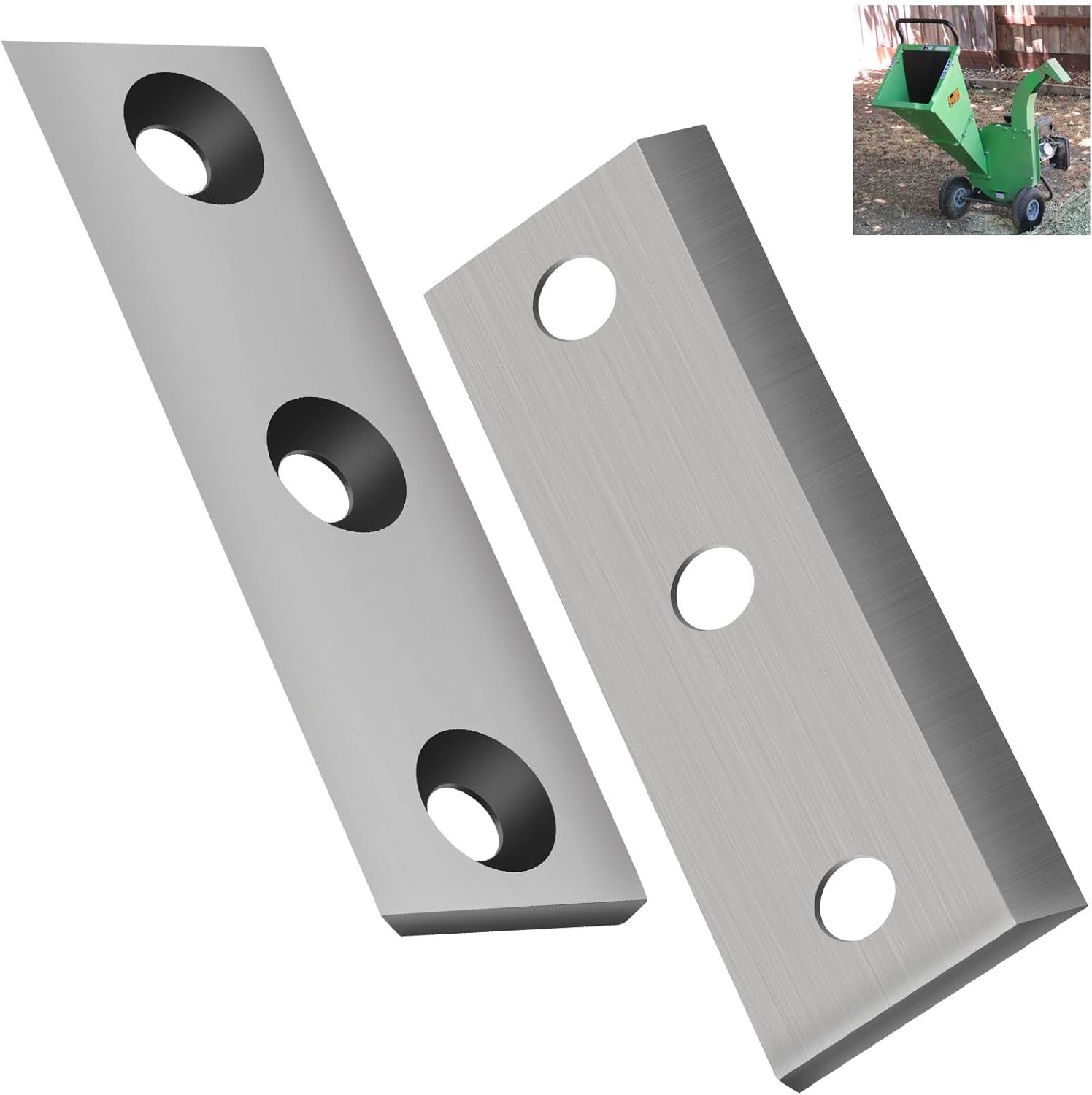 2 Pack Wood Chipper Blades 4.15“L X 1.33”W, Wood Chipper Shredder Replac... - $35.38