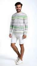 Alfani Mens Cotton Striped T-Shirt - $10.00