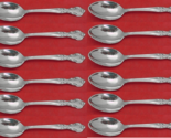 American Classic by Easterling Sterling Silver Demitasse Spoon Set 12pcs... - $246.51